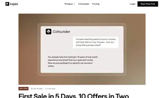 Preview of the Art Educator (cofounder) Case Study