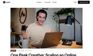 Preview of the One Peak Creative Case Study
