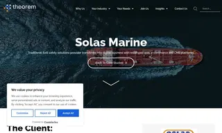 Preview of the Solas Marine Services Group Case Study