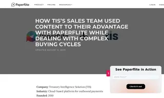 Preview of the TIS Case Study