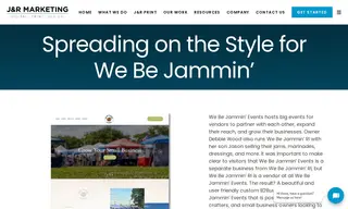 Preview of the We Be Jammin’ Events Case Study