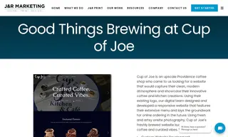 Preview of the Cup of Joe Case Study
