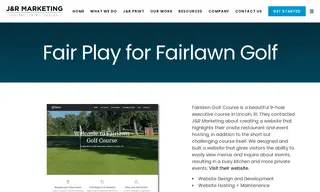 Preview of the Fairlawn Golf Course Case Study