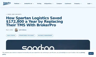 Preview of the Spartan Logistics Case Study