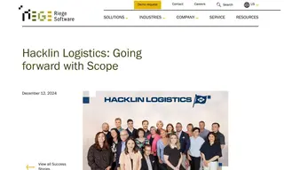 Preview of the Hacklin Logistics Case Study