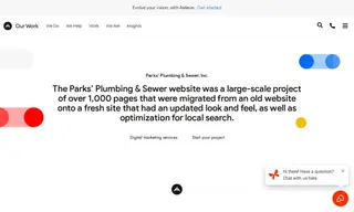 Preview of the Parks’ Plumbing & Sewer, Inc Case Study
