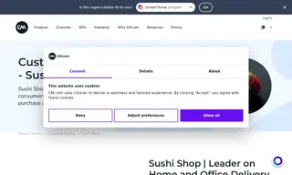 Preview of the Sushi Shop Case Study
