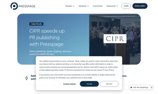 Preview of the Chartered Institute Of Public Relations Case Study