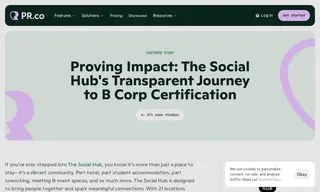 Preview of the The Social Hub Case Study