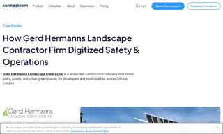 Preview of the Gerd Hermanns Landscape Contractor Case Study