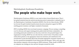 Preview of the Myelodysplastic Syndromes Foundation Case Study