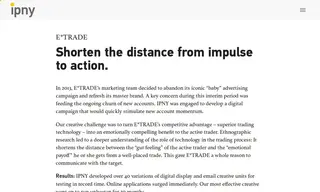 Preview of the E*TRADE Case Study