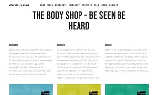 Preview of the The Body Shop Case Study