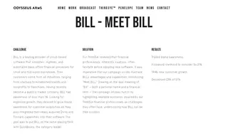 Preview of the Bill Case Study