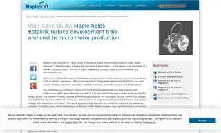 Preview of the Rotalink Case Study