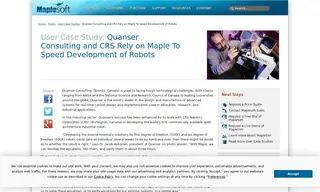 Preview of the Quanser Consulting Case Study