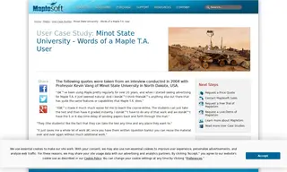 Preview of the Minot State University Case Study