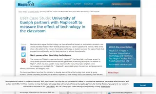 Preview of the University of Guelph Case Study
