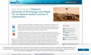 Preview of the Chalmers University of Technology Case Study