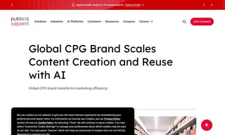 Preview of the Global CPG Leader Case Study