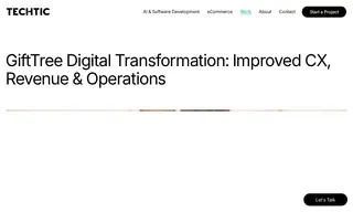 Preview of the GiftTree Case Study
