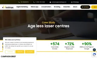 Preview of the Age Less Laser Centres Case Study