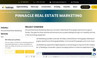 Preview of the Pinnacle Real Estate Marketing Case Study