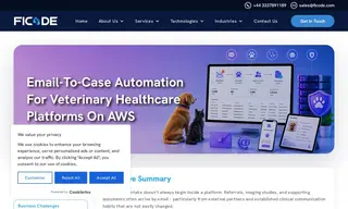 Preview of the Specialist Veterinary Healthcare Software Provider Case Study