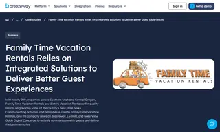 Preview of the Family Time Vacation Rentals Case Study