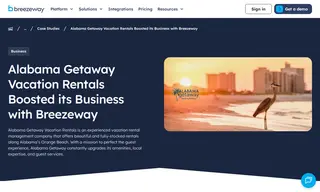 Preview of the Alabama Getaway Vacation Rentals Case Study