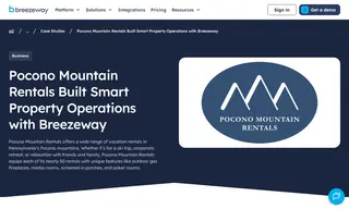 Preview of the Pocono Mountain Rentals Case Study