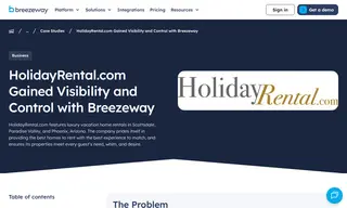Preview of the HolidayRental.com Case Study