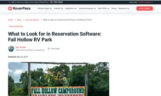 Preview of the Fall Hollow Campground and RV Park Case Study