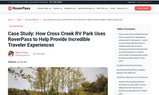 Preview of the Cross Creek RV Case Study