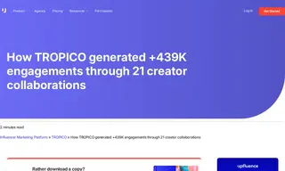 Preview of the TROPICO Case Study