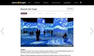 Preview of the Beyond Van Gogh: the Immersive Experience Case Study