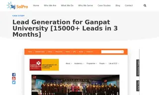 Preview of the Ganpat University Case Study