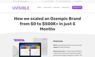 Preview of the Brand Selling Ozempic-based Tea Powder Case Study