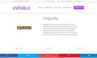 Preview of the DogsVilla Pet Services Case Study