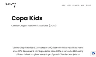 Preview of the Central Oregon Pediatric Associates (copa) Case Study