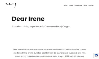 Preview of the Dear Irene Case Study