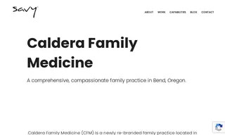 Preview of the Caldera Family Medicine Case Study