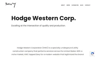 Preview of the Hodge Western Corporation Case Study