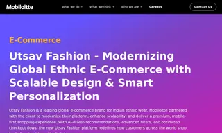 Preview of the Utsav Fashion Case Study
