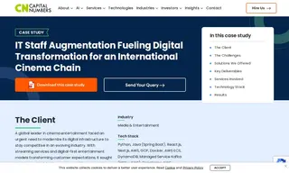 Preview of the International Cinema Chain Case Study