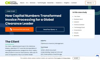 Preview of the Global Clearance Leader Case Study