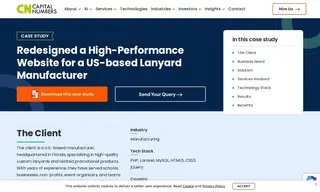 Preview of the US-based Lanyard Manufacturer (headquartered in Florida) Case Study