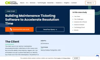 Preview of the BMW Car Auction Marketplace Client Case Study