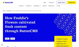 Preview of the Freddie’s Flowers Case Study