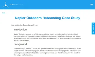 Preview of the Napier Outdoors Case Study